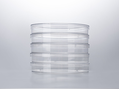 培養(yǎng)皿蓋外邊緣凸起，保證疊放穩(wěn)定；