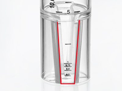 垂直結(jié)構(gòu)的膜設(shè)計，減少了濃差極化，加快樣品處理速度