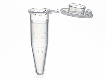 尖底，管體光滑、透明，刻度清晰，便于體積讀取