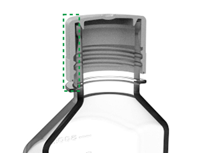 瓶蓋雙層防漏設(shè)計(jì)，密封性好
