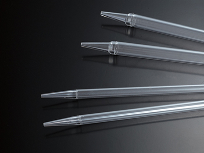 10.0mL、25.0mL、50.0mL和100.0mL 移液管管頭/管嘴采用超聲焊接方式與管體連接